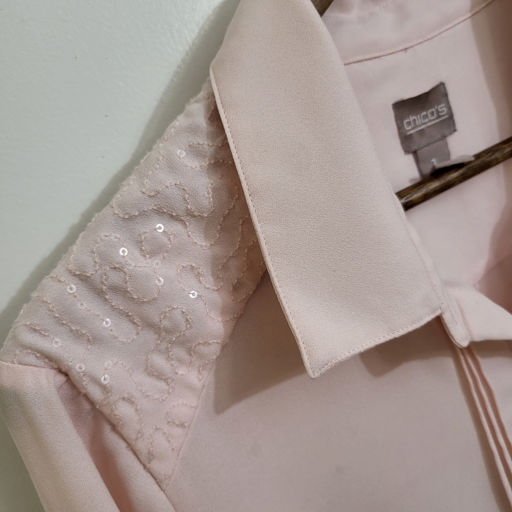 Chico's Button down Longsleeve Tops - Picture 5 of 13